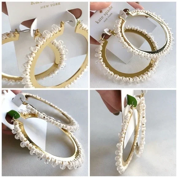 Kate Spade Wrap It Up Hoop Earrings - Picture 6 of 8